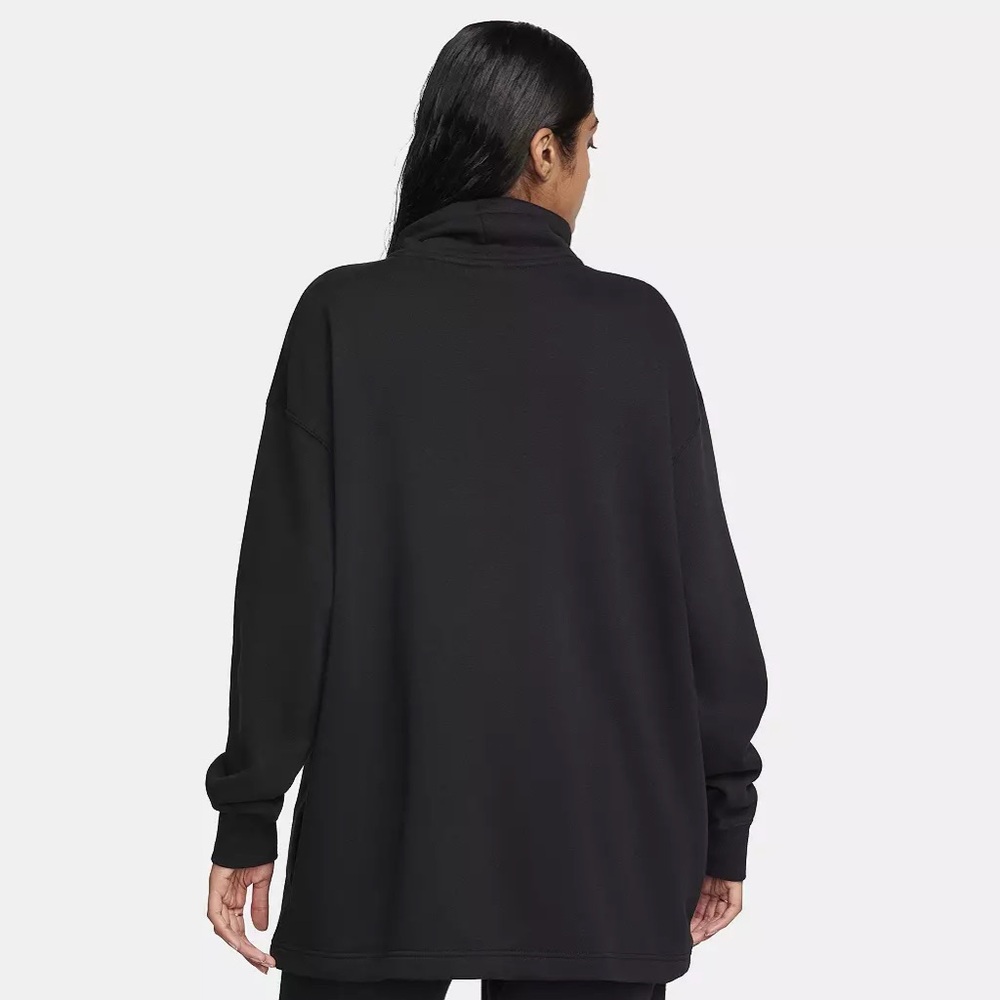 Nike Women's Club Fleece Mock Neck Oversized Hoodie Plus Size 1x - Picture 2 of 10